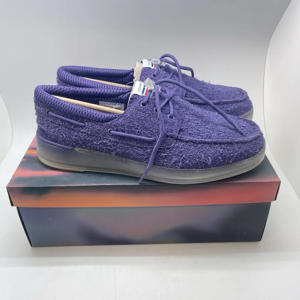 Sperry‎ x Concepts 3-Eye Cup Top Siders Sneakers Mens 11.5 Purple STS25739 New